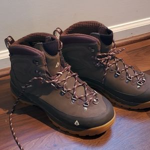 Vasque hiking boots.